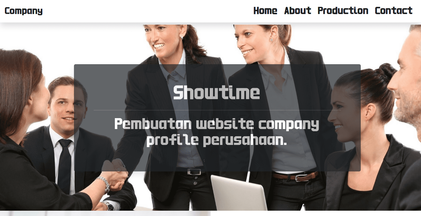 pembuatan website company profile